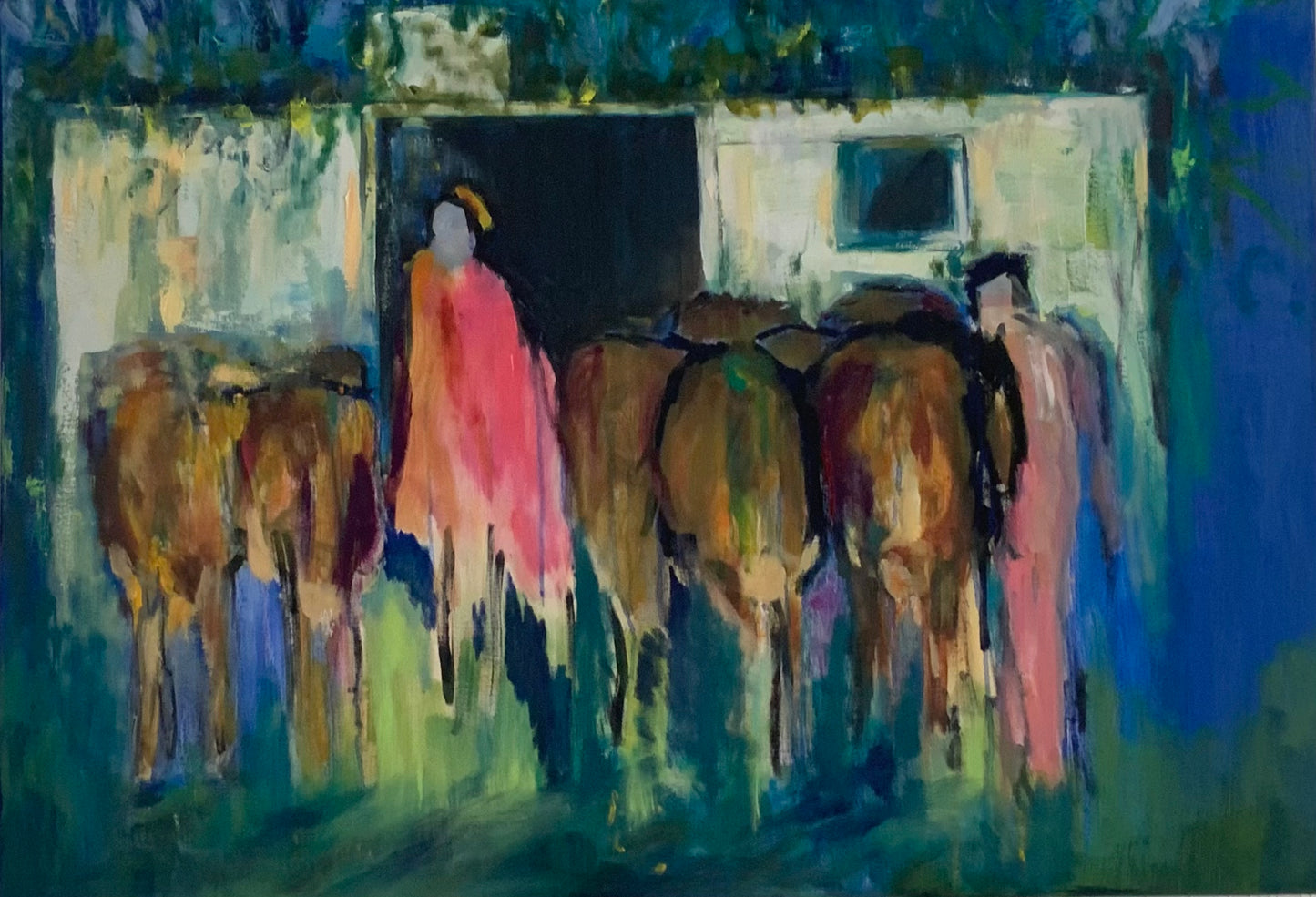 Milking time